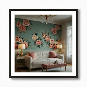 Floral Wall Art Art Print