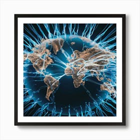 World Of Wires Art Print