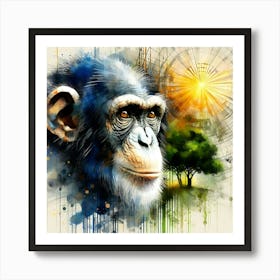 Wild Animal Illustration 337 Art Print