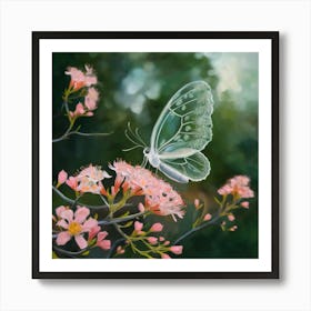 Ethereal Flutter Art Print