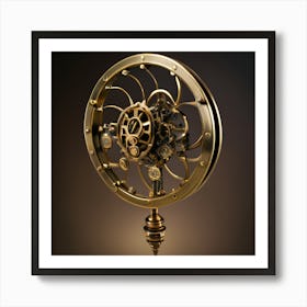 Steampunk Clock 2 Art Print