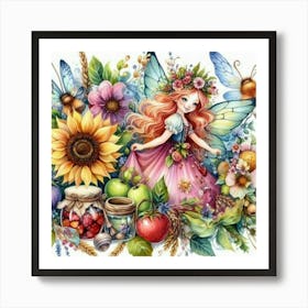 Fairy Garden Art Print