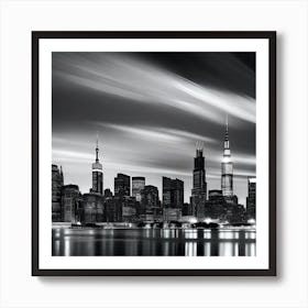 New York City Skyline 19 Art Print