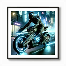 Future Motorcycle 1 Art Print