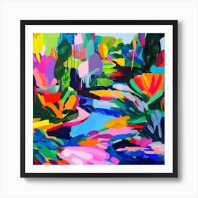 Colourful Gardens Keukenhof Gardens Netherland Art Print