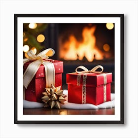 Christmas Presents 8 Art Print