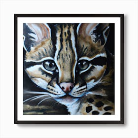 Beautiful Little Leopard Art Print
