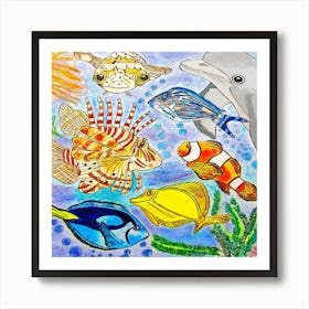 Under The Sea Art Print