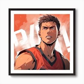 Basketball Player 5 Art Print