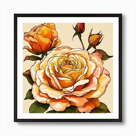 Roses Art Print