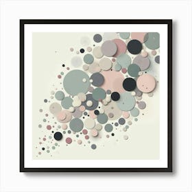 Abstract Circles 9 Art Print