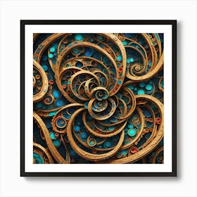 Fractal Art 5 Art Print