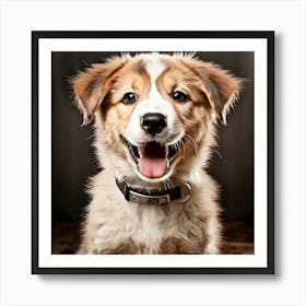 Australian Shepherd Puppy 1 Art Print