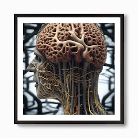 Human Brain 28 Art Print