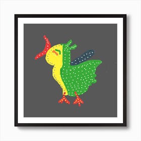 A Beautiful Bird Art Print