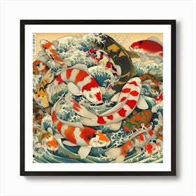 Koi Fish 17 Art Print