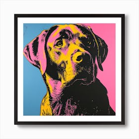 Dog Pop Art 4 Art Print