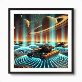 Deployable Fields Stabilize Terrain 1024x1024 Art Print