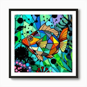 Fish4 Art Print