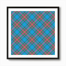 Plaid Pattern 30 Art Print