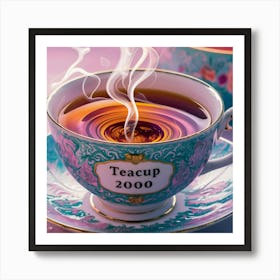 Teacup 2000 1 Art Print