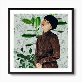 Garden Girl II Art Print