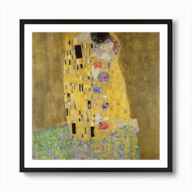 The Kiss, Gustav Klimt Hallway Art Print