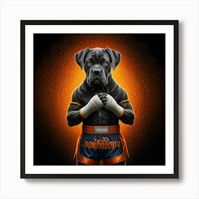 Thai Dog Art Print