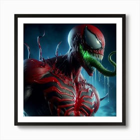 Toxin Symbiote 1 Art Print