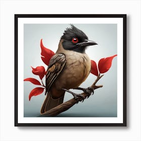 Bird With Red Eyes Art Print