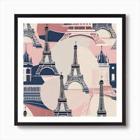 Paris Eiffel Tower 120 Art Print