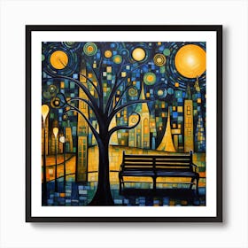 Starry Night 7 Art Print