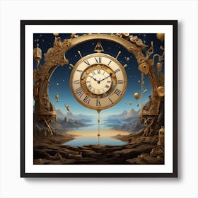 Valley of Time Art Print