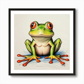 Frog! 21 Art Print