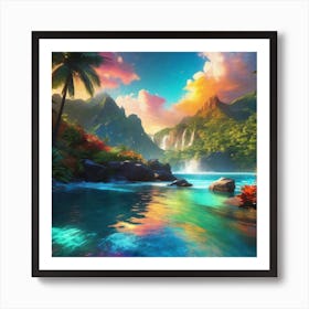 Tropical Paradise 24 Art Print