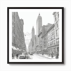 New York City 8 Art Print