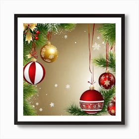 Christmas Tree 14 Art Print