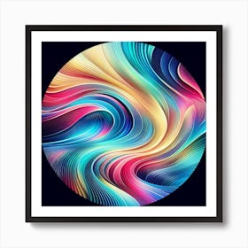 Abstract Painting 5 Art Print