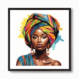 African Woman 2 Art Print