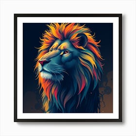 Lion king 2 Art Print