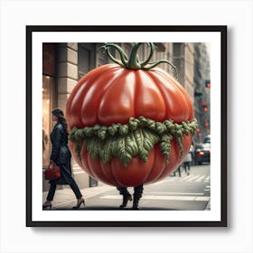 Giant Tomato Art Print