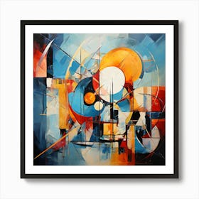 Abstract Painting 14 Art Print