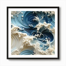 Ocean Waves Art Print