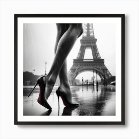 Paris Eiffel Tower 6 Art Print