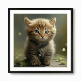 Little Kitten Art Print