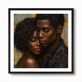 Echantedeasel 93450 African American Black Love Stylize 970 E05208c3 E41c 4763 93a7 930750a4efb8 Art Print