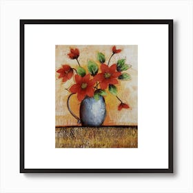 Poinsettia Art Print