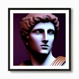 Bust Of Aphrodite 3 Art Print