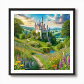 Cinderella Castle 7 Art Print