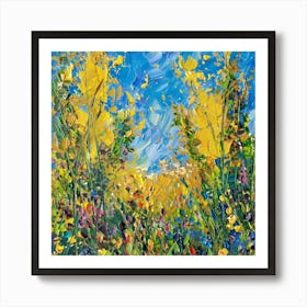 Yellow Sunflowers Art Print